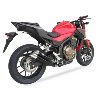 cafe 4 racer - IXIL HYPERLOW SILENCER SBL/ALU Honda CBR500R - XH6334XB - IXIL  IXIL 4054783250875