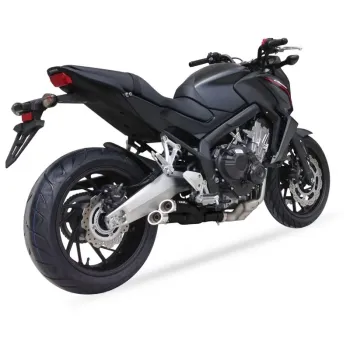 cafe 4 racer - IXIL HYPERLOW SILENCER SBL/ALU Honda CB650F - XH6356XB - IXIL  IXIL 4054783256297