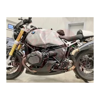 cafe 4 racer - Motorcycle Engine Cylinder Head Guard for BMW R9T Carbon CNC black - Cafe4Racer Carbon parts 