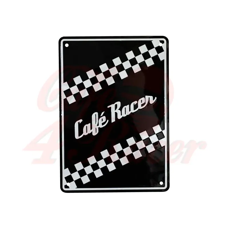 cafe 4 racer - Bike It Aluminium Parking Sign - Cafe Racer - BIKEIT Gifts 