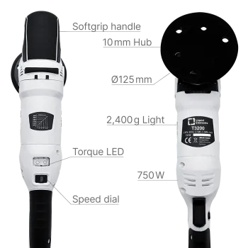 cafe 4 racer - Liquid Elements T3200 – Orbitálna leštička 10mm kmit - Liquid Elements Orbitálne leštičky 4262495970589