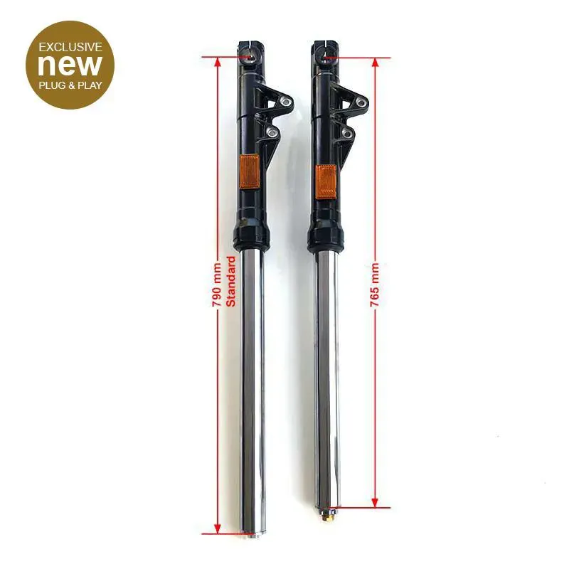 Plug and play fork cartridges (low version)