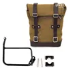 cafe 4 racer - Side pannier canvas + subframe r 1200 gs - UNIT GARAGE Bags and accessories 