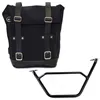 cafe 4 racer - Waxed suede side pannier + subframe r1200 gs lc - UNIT GARAGE Bags and accessories 