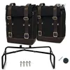 cafe 4 racer - UNIT GARAGE Side Mount with 2 Textile Bags for BMW RNineT Series - UNIT GARAGE Bags and Accessories 