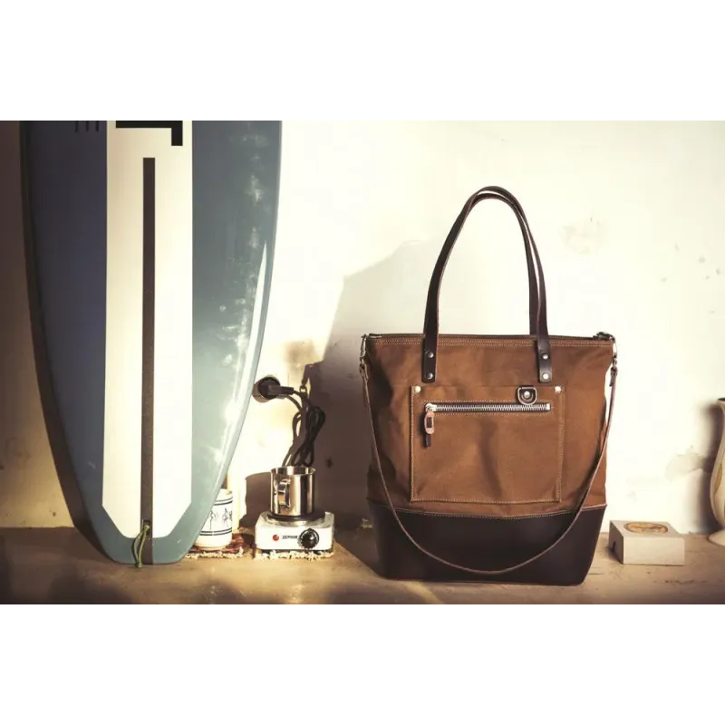 cafe 4 racer - Mojave day bag canvas - UNIT GARAGE Bags 