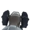 cafe 4 racer - UNIT GARAGE Side Symmetrical Bracket with 2 Textile Bags for BMW RNineT Series - UNIT GARAGE Bags and Accessories 