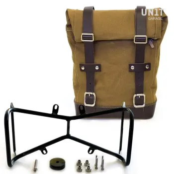cafe 4 racer - Khali side pannier in TPU + symmetrical double subframe Ninet - UNIT GARAGE Bags and Accesories 