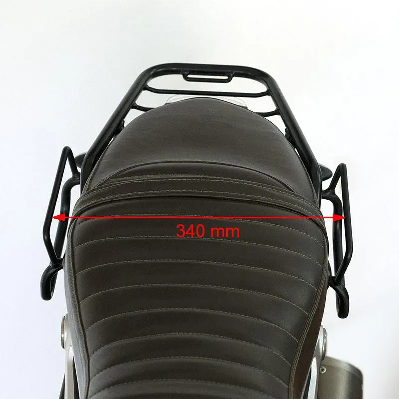 cafe 4 racer - Waxed suede side pannier + symmetrical double subframe ninet - UNIT GARAGE Bags and Accessories 