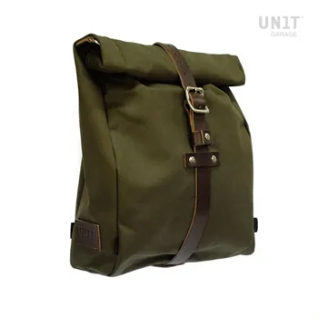 cafe 4 racer - Gobi canvas bag - UNIT GARAGE Bags 