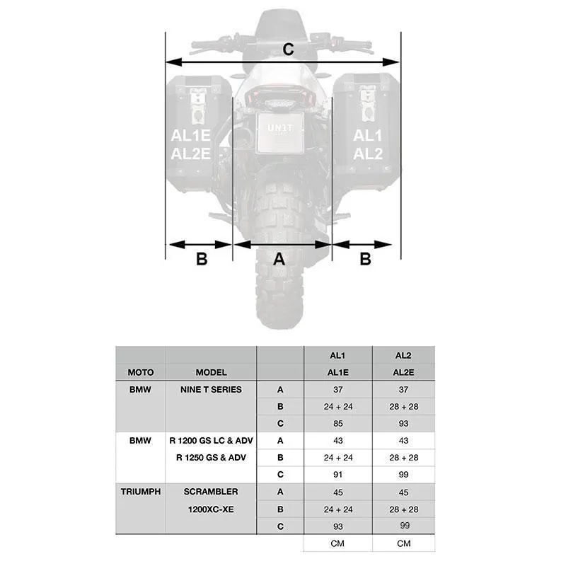cafe 4 racer - Inox subframe ninet-series - UNIT GARAGE Bags and Accessories 