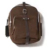 cafe 4 racer - Tank pannier in waxed suede - UNIT GARAGE Bags 