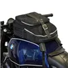 cafe 4 racer - Tank pannier in waxed suede - UNIT GARAGE Bags 