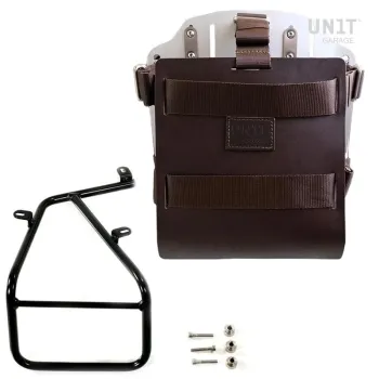 cafe 4 racer - UNIT GARAGE Side Mount with Textile Bag for BMW RNineT Series - UNIT GARAGE Bags and Accessories 