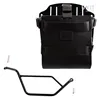cafe 4 racer - Carrying system in aluminum with adjustable leather front, quick release system and frame - UNIT GARAGE Bags and Accessories 
