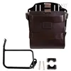 cafe 4 racer - Carrying system in aluminum with adjustable leather front, quick release system and frame - UNIT GARAGE Bags and accessories 