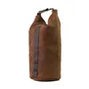 cafe 4 racer - Roll in waxed suede - UNIT GARAGE Bags 