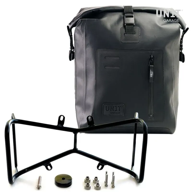 cafe 4 racer - Khali side pannier in TPU + symmetrical double subframe Ninet - UNIT GARAGE Bags and Accesories 
