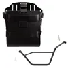 cafe 4 racer - Carrying system in aluminum with adjustable leather front, quick release system and frame - UNIT GARAGE Bags and Accessories 