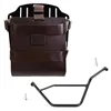 cafe 4 racer - Carrying system in aluminum with adjustable leather front, quick release system and frame - UNIT GARAGE Bags and Accessories 