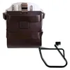 cafe 4 racer - Carrying system in aluminum with adjustable leather front, quick release system and frame - UNIT GARAGE BMW CE 04 