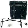 cafe 4 racer - Canvas side pannier scram 22l-30l + double subframe ninet  - UNIT GARAGE Bags and Accessories 