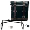 cafe 4 racer - Canvas side pannier scram 22l-30l + double subframe ninet  - UNIT GARAGE Bags and Accessories 