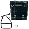 cafe 4 racer - Canvas side pannier scram 22l-30l + subframe ninet series - UNIT GARAGE Bags and Accessories 