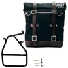 cafe 4 racer - Canvas side pannier scram 22l-30l + subframe ninet series - UNIT GARAGE Bags and Accessories 