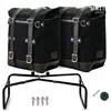 cafe 4 racer - Two canvas side panniers scram 22l-30l + double subframe ninet - UNIT GARAGE Bags and Accessories 