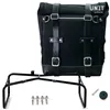 Waxed suede side pannier scram 22l-30l + double subframe ninet