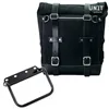 cafe 4 racer - Waxed suede side pannier scram 22l-30l + subframe r80 g/s - UNIT GARAGE Bags and Accessories 