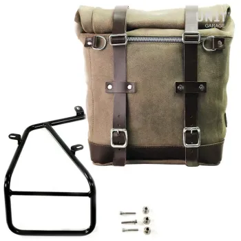 cafe 4 racer - Khali side pannier in TPU + symmetrical double subframe Ninet - UNIT GARAGE Bags and Accesories 