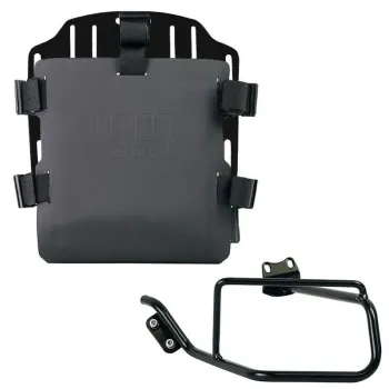 cafe 4 racer - Khali side pannier in tpu + left subframe hp2 - UNIT GARAGE BMW HP2 Enduro & Megamoto 