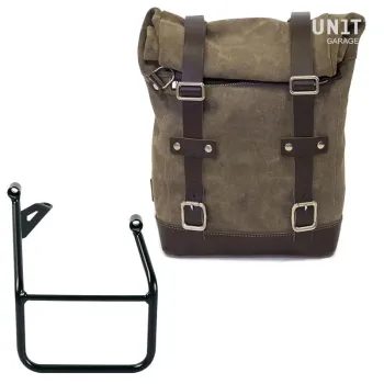 cafe 4 racer - Rear luggage rack with passenger grip bmw r1300gs (black colour)  - UNIT GARAGE Bags and Accessories 