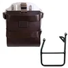 Carrying system in aluminum with adjustable leather front and quick release system + left subframe bmw r1300gs