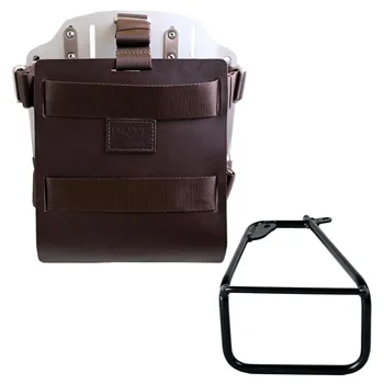 cafe 4 racer - Pár kultovních bočních brašen z plátna 40l - 50l + pár hliníkových desek + podvozky pro hliníkové boční brašny atlas bmw r12 ni - UNIT GARAGE Bags and Accesories 
