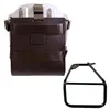 cafe 4 racer - Nosič v hliníku s nastavitelným koženým předním dílem a systémem rychlého uvolnění + levý podvozek bmw r12 ninet - UNIT GARAGE Bags and Accesories 