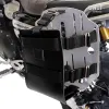 cafe 4 racer - Nosič v hliníku s nastavitelným koženým předním dílem a systémem rychlého uvolnění + levý podvozek bmw r12 ninet - UNIT GARAGE Bags and Accesories 
