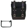 cafe 4 racer - Canvas side pannier 10l-14l + right subframe bmw r12 - UNIT GARAGE Bags and Accessories 
