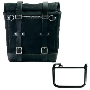 cafe 4 racer - Canvas side pannier scram 22l-30l + left subframe bmw r12 - UNIT GARAGE Bags and Accesories 