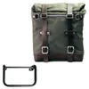 cafe 4 racer - Canvas side pannier scram 22l-30l + right subframe bmw r12 - UNIT GARAGE Bags and Accessories 