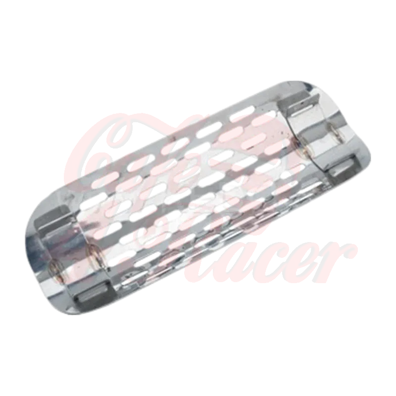 cafe 4 racer - Heat protection shield Scrambler-Look -  Exhaust heat shield 