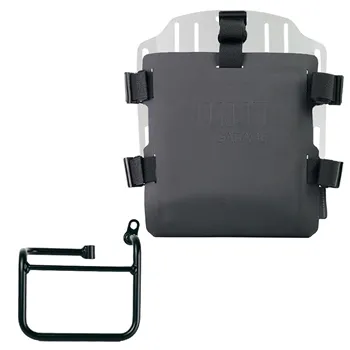 cafe 4 racer - Carrying system in aluminum with adjustable hypalon front and quick release system + right subframe bmw ce 02 - UNIT GARAGE BMW CE 02 