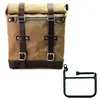 cafe 4 racer - Canvas side pannier scram 22l-30l + left subframe bmw ce 02 - UNIT GARAGE BMW CE 02 