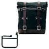 cafe 4 racer - Canvas side pannier scram 22l-30l + right subframe bmw ce 02 - UNIT GARAGE BMW CE 02 