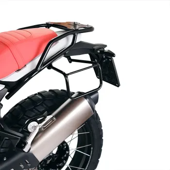 cafe 4 racer - Plátěný boční brašna 10l-14l + levý rám BMW R12 G/S - UNIT GARAGE Tašky a příslušenství 