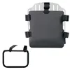 cafe 4 racer - Carrying system in aluminum with adjustable hypalon front and quick release system + right frame bmw r12 g/s - UNIT GARAGE Bags and Accessories 