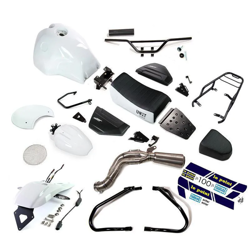 cafe 4 racer - Kit Ninet Paris Dakar HA83 s příslušenstvím - UNIT GARAGE KIT 