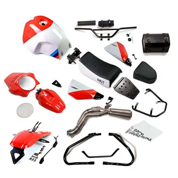 cafe 4 racer - UNIT GARAGE Kit NineT  DEUS ENDURO BASIC KIT BLACK - UNIT GARAGE KIT 